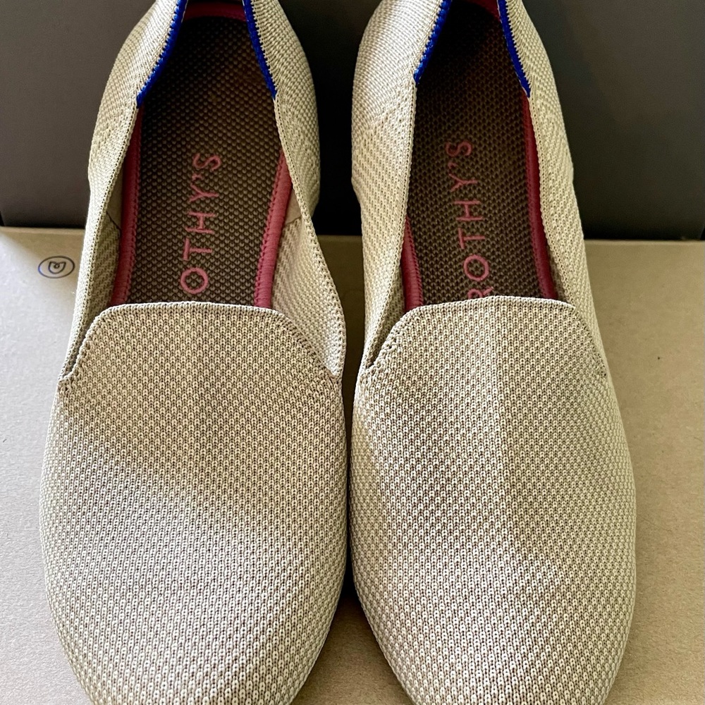Rothy’s Linen Double Stitch sz 9